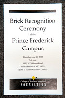 2022 Prince Frederick Brick Ceremony
