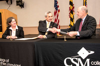 CSM-UMD School of Nursing Articulation Signing