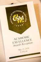 2019 Academic Excellence Awards Reception